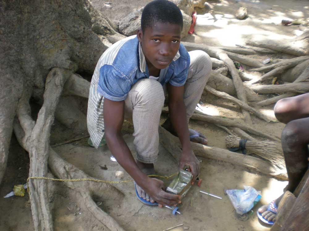 Les jeux des enfants en Guinée