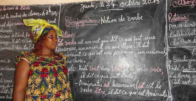 Les écoles en Guinée en photo