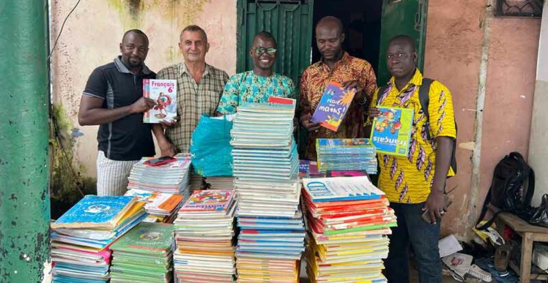 Espoir des écoliers guinéens avec Sauvons Kaback